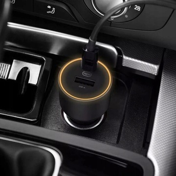 Автомобильное зарядное устройство Xiaomi USB Type C мощностью 100 Вт.