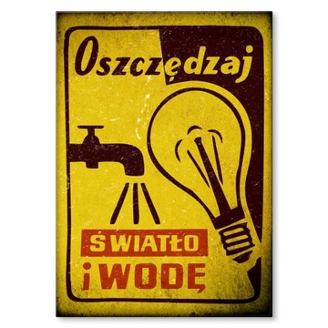 PLAKAT METAL BLACHA OBRAZ OZDOBA DUŻA OSZCZĘDZAJ