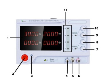 Лабораторный блок питания +POWER 30В 20А