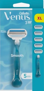Maszynka do golenia Gillette Venus Smooth XL 5 wkładów Skin Cushion