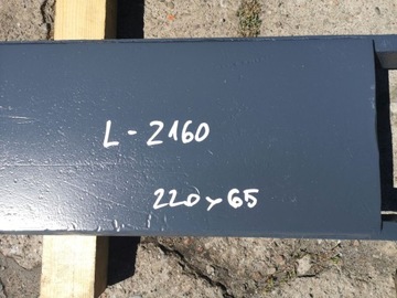 PRZEDŁUŻKI WIDEŁ L-2160mm _220/65mm *udźwig 12ton