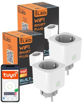 Gniazdko WiFi inteligentne Tuya watomierz smart