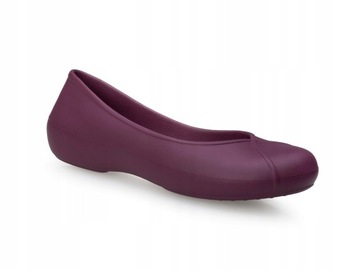 Balerinki CROCS Olivia II Lined Flat Plum r. 36-37