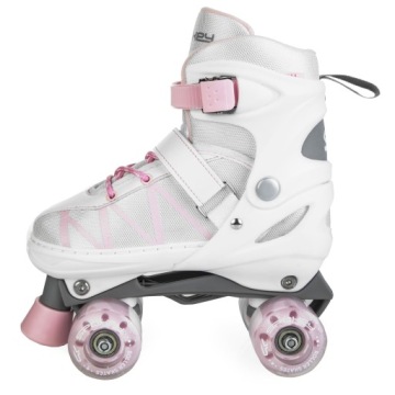 SPOKEY Регулируемые роликовые коньки розовые BUFF размер 38-41