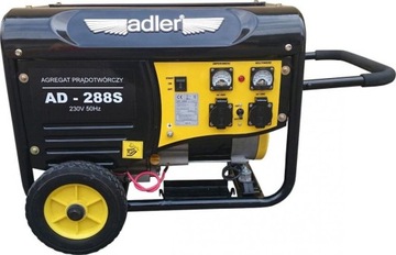 ADLER AGREGAT PRĄDOTWÓRCZY AD-288S 2800 W benzyna