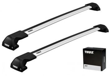 Bagażnik dachowy THULE 7206 do BMW X5 (F15) 2014->2018 ZESTAW EDGE SREBRNY
