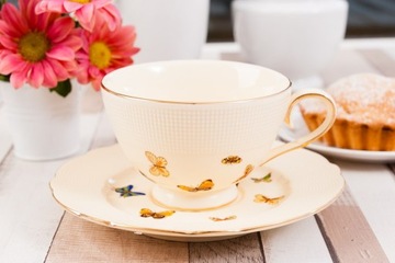 НАБОР КОФЕЙНЫХ ЧАШЕК И БЛЮДЦЕВ 2+2 250МЛ КОФЕЙНЫЙ СЕРВИС