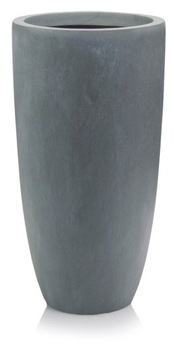 WYSOKA GRAFITOWA DONICA DONICZKA CERAMICZNA ECOLITE - CYGARO 32X62 CM