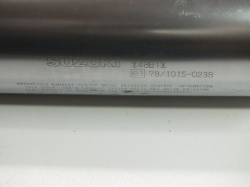 ГЛУШИТЕЛЬ ЛЕВЫЙ SUZUKI GSX 1100 F GSXF 88-96