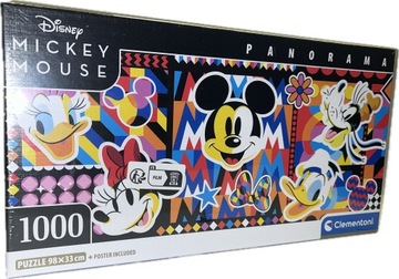 CLE puzzle 1000 Panorama Compact DisneyClass.39871, CLEMENTONI, 227494.