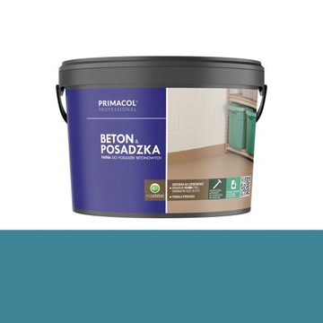 Farba Beton Posadzka PRIMACOL MOCNA 4,5l niebieski