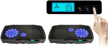 PODSTAWKA CHŁODZĄCA POD LAPTOPA GAMINGOWA CICHA DUŻA 17