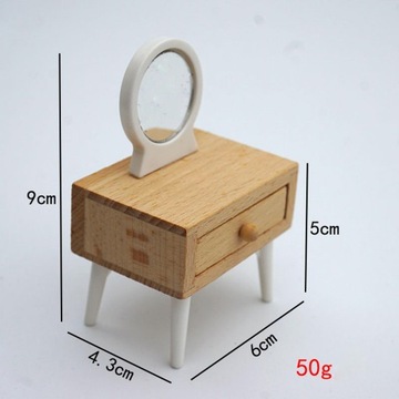 6шт 1/12 мебель для кукольного домика