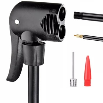 СТАЦИОНАРНЫЙ МЕТАЛЛИЧЕСКИЙ ВЕЛОСИПЕДНЫЙ НАСОС С МАНОМЕТРОМ