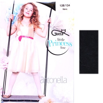 Gatta Antonella rajstopy gładkie 152/158 nero Litt