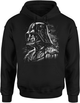 STAR WARS DARTH VADER GWIEZDNE WOJNY BLUZA MĘSKA S Z KAPTUREM DRESOWA