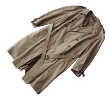 MĘSKI ELEGANCKI PŁASZCZ OCIEPLANY R. 3XL