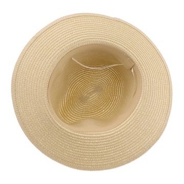 Letni kapelusz słomkowy unisex damski kapelusz z s