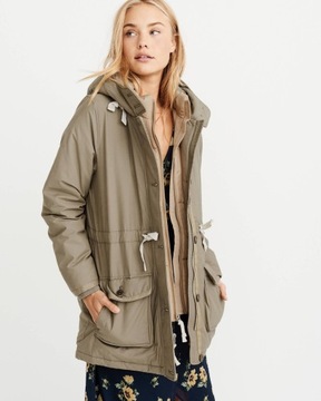 Abercrombie Hollister kurtka damska parka L