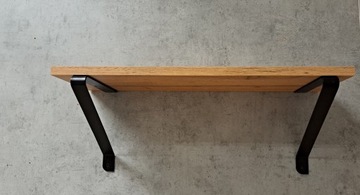 ГАЛА полка подвесная 100х21х25 доска дуб лофт