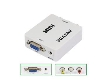 Композитный преобразователь VGA в CVBS VGA2AV