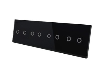 PANEL SZKLANY DOTYKOWY WŁĄCZNIK 2+2+2+2