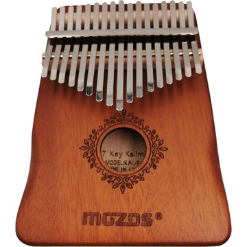 MOZOS KALIMBA INSTRUMENT AFRYKAŃSKI KWIAT ORYGINAŁ PROFESJONALNA DREWNIANA
