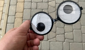 ОЧКИ ДЛЯ ВЕЧЕРИНКИ СМЕШНЫЕ ПРЯМЫЕ ГЛАЗА КАРНАВАЛЬНАЯ МАСКА СМЕШНЫЕ ГЛАЗА