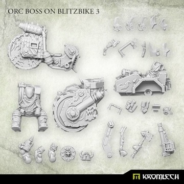 Kromlech Orc Boss на Blitzbike 3