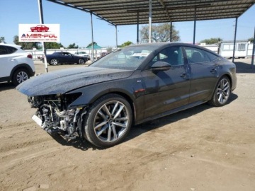 Audi A7 C8 2021 Audi A7 Sportback Premium Plus, 2021r., 4x4, 2.0L 2.0 Hybryda 362KM