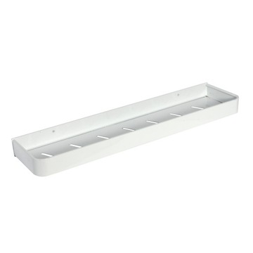 Półka łazienkowa wisząca biała loft