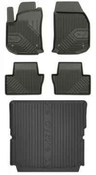 Set 77 Koberce a rohože Opel Zafira B 2005-2014 7os