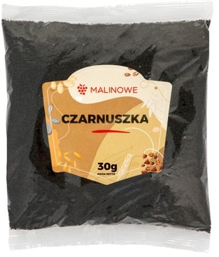 CZARNUSZKA ZIARNO 30g NASIONA CZARNUSZKI NATURALNE PREMIUM