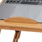 БОЛЬШОЙ ДЕРЕВЯННЫЙ БАМБУКОВЫЙ СТОЛ ДЛЯ НОУТБУКА