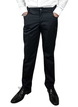 Spodnie kelnerskie Prestige męskie czarne roz. 3XL