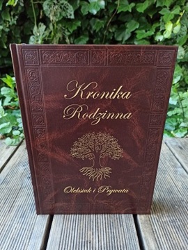 Kronika Rodzina A4 z dowolnym złotym nadrukiem