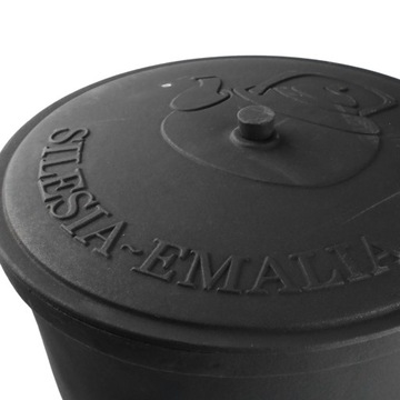 ЧУГУННЫЙ ЧУЛДЕЛЬ, ЭМАЛЬНЫЙ ГОРШОК, 15 Л, ОХОТНИЧИЙ ГОРШОК, БОЛЬШОЙ ТЯЖЕЛЫЙ ОГОНЬ