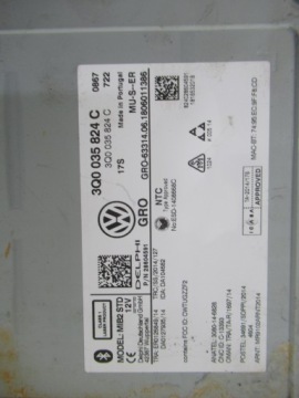 VW GOLF VII SPORTSVAN SD НАВИГАЦИОННЫЙ ЧИТАТЕЛЬ
