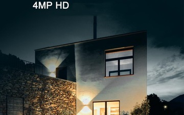 НАБОР МОНИТОРИНГА 4 КАМЕРЫ FULL HD 4 Мпикс. ОНЛАЙН-ПРОСМОТР НА УЛИЦЕ