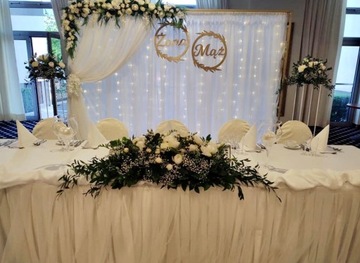 Свадебные украшения КОЛЕСА Жена Муж Обручи Венки Свадебный комплект 60 см