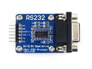 Adapter TTL - RS232 dla STM32 SP3232 max232