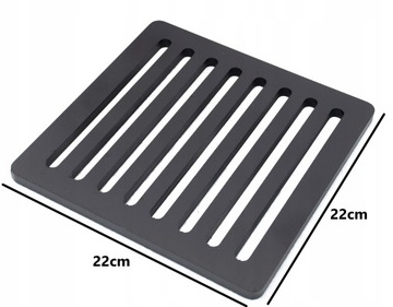 RUSZT DO KOMINKA KOMINKOWY SPARTHERM 22x22 TRWAŁY