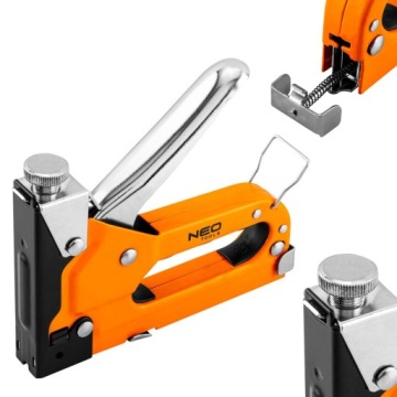 NEO ОБИВОЧНЫЙ СТЕПЛЕР МНОГОФУНКЦИОНАЛЬНЫЙ 4-14 ММ СТАЛЬНЫЕ СКОБЫ G L E 16-031