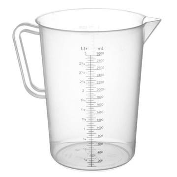 Hendi Miarka polipropylenowa z podziałką 3 l