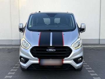 Ford Transit Custom I 2021 Ford Transit Custom 2.0 170KM Rok 2021 8 osobowy FV23 Salon PL Zadbany Su, zdjęcie 14