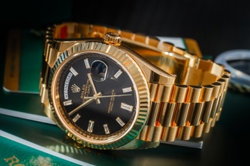 ROLEX DAY-DATE 40 PRESIDENT 228238 DIAMONDS 18K GOLD 40MM/KPL.