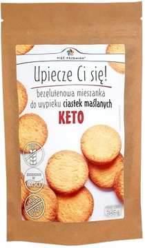 Keto MIESZANKA CIASTEK MAŚLANYCH Ciastka Bez Cukru