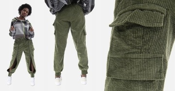 adidas Originals x Ivy Park Corduroy Pants spodnie sztruksowe unisex - M