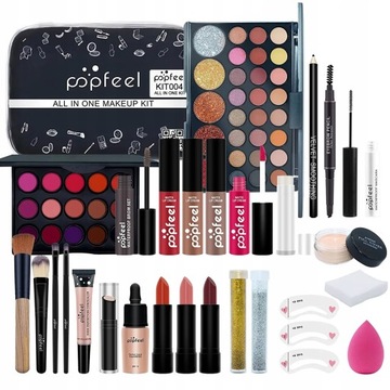 KUFEREK Z KOSMETYKAMI DO MAKIJAŻU KUFER MAKEUP