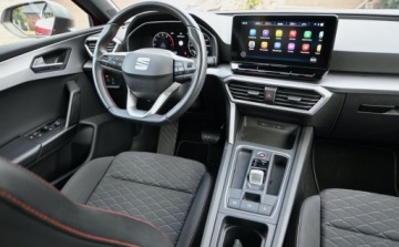 Seat Leon IV Hatchback 1.5 eTSI (MHEV) 150KM 2021 Seat Leon 1,5 TSI 150 KM FR Full Led AMBIENTE Nawigacja Virtual tacho 1.5, zdjęcie 16